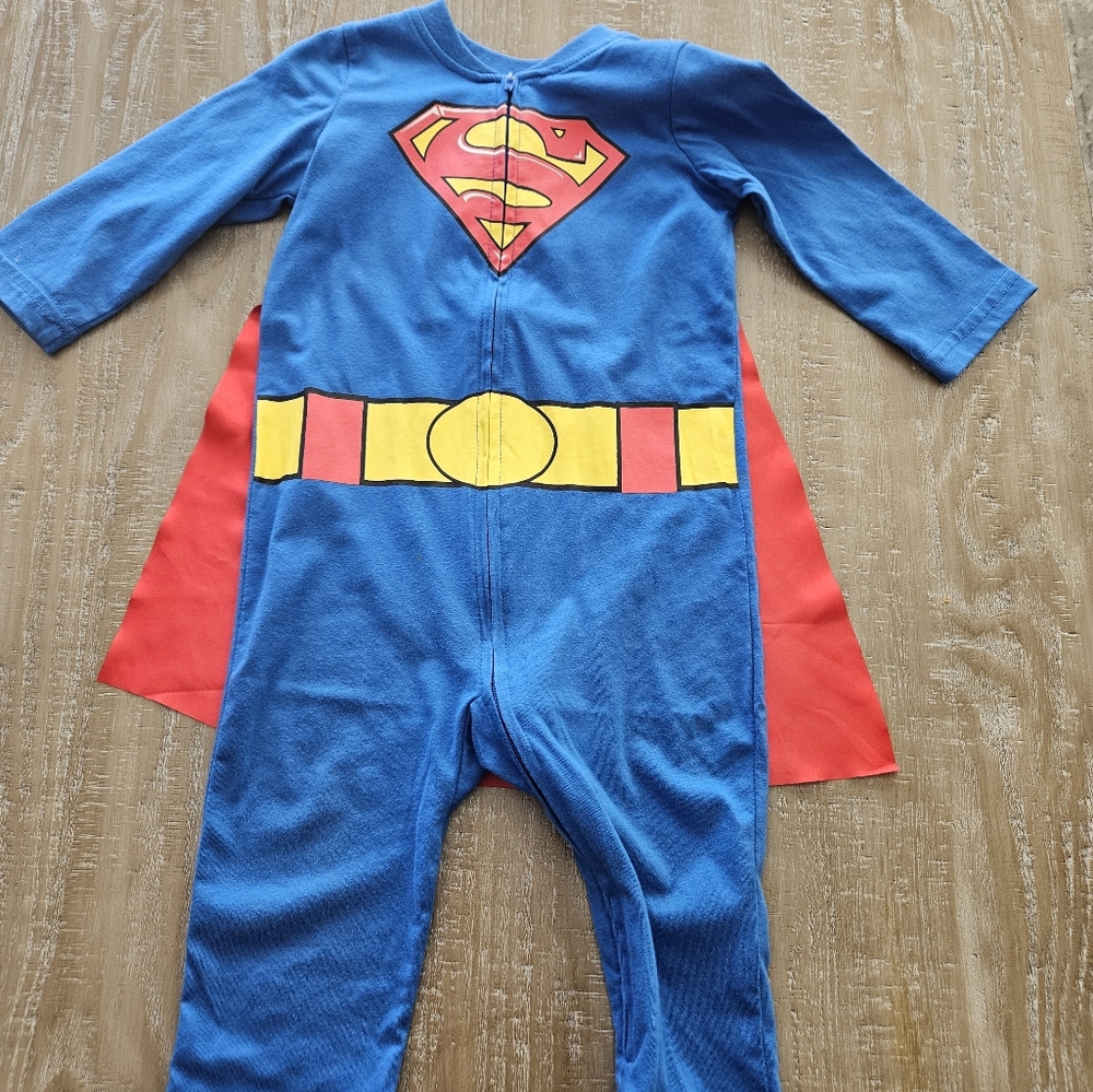 Superman Haloween Costume 18 month old